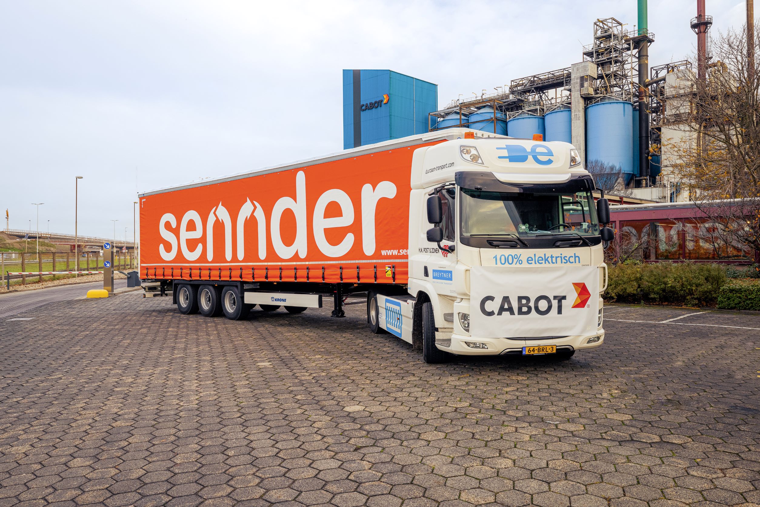 Cabot Corp., Sennder complete 'zerocarbon' delivery Rubber News
